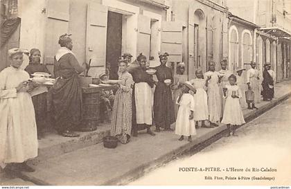 Guadeloupe - POINTE à PITRE - L'heure du Riz-Calalou - Ed. Phos