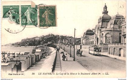 CPA  Carte Postale  France Le Havre Cap de la Hève Et Boulevard Albert 1er  VM57165