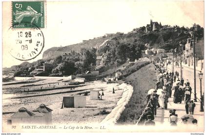 CPA carte postale France Sainte Adresse Cap de la Hève 1908  VM61966