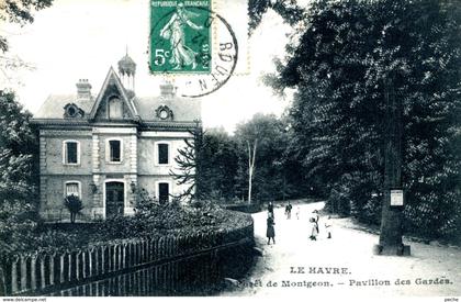 N°69564 -cpa Le Havre -forêt de Montgeon-