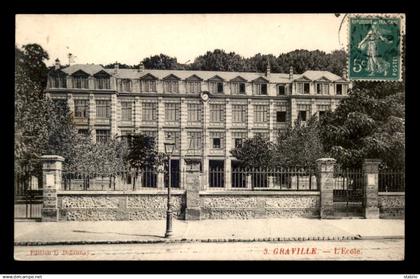 76 - GRAVILLE - L'ECOLE