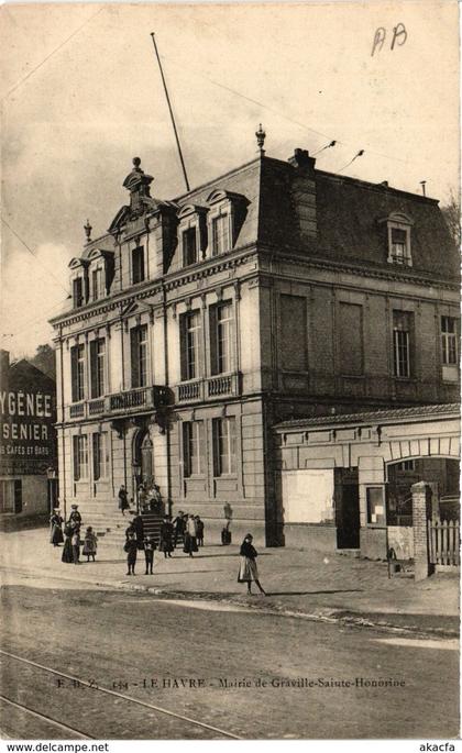 CPA Le HAVRE-Mairie de GRAVILLE Ste-HONORINE (347940)