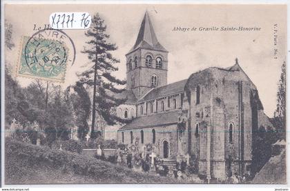 GRAVILLE- ABBAYE SAINTE-HONORINE