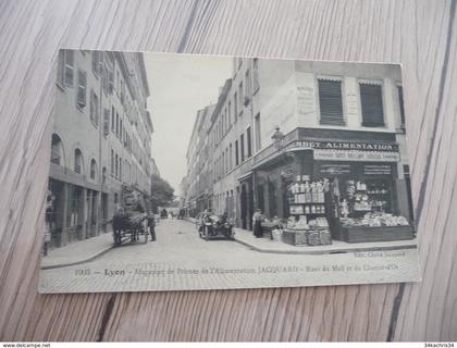 CPA 69 Rhône Lyon 4 ème Magasins de Primes de l'alimentation Jacquard  BE