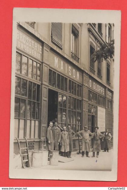 69 - Lyon 5 - Carte photo épicerie au 90 quai Pierre Scize