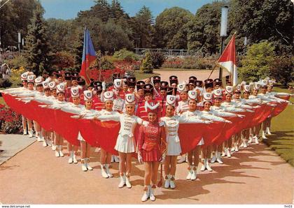 Lyon 6 parc de la Tête d'Or majorettes