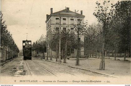 lyon * 8 ème * montplaisir * terminus des tramways * grange blanche montplaisir