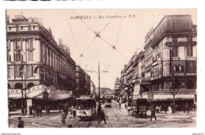 13 003, Marseille Canebière - centre ville, PB, La Cannebière, d'un carnet
