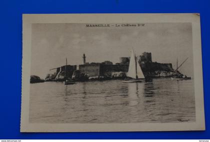 Le CHATEAU D'IF -- MARSEILLE CPA-  Carte Postale [13] Bouches-du-Rhône-neuve non écrite