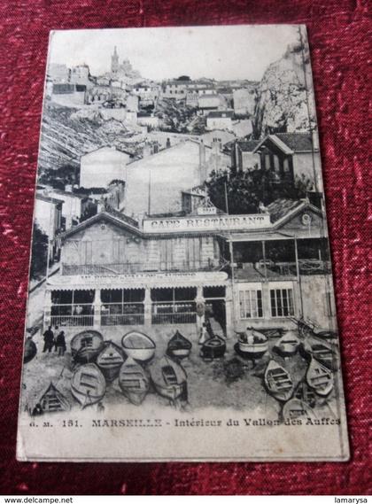 1905-CPA LE VALLON DES AUFFES INTÉRIEUR Carte Postale France[13]Bouches-du-Rhône Marseille Endoume,Roucas,Corniche,plage