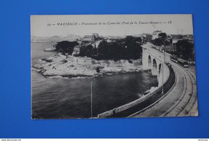 1916--Pont de la fausse monnaie les Auffes La CORNICHE MARSEILLE CPA-Carte Postale [13] Bouches-du-Rhône-pour Salon 13