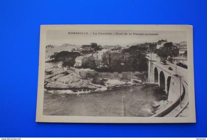 La CORNICHE MARSEILLE CPA-pont de la fausse monnaie vallon des aufe Carte Postale [13] Bouches-du-Rhône-neuve non écrite