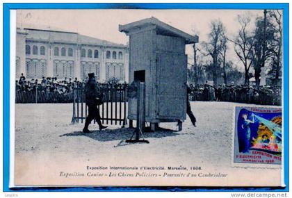 13 - MARSEILLES --  Exposition canine - Les chiens policiers.....