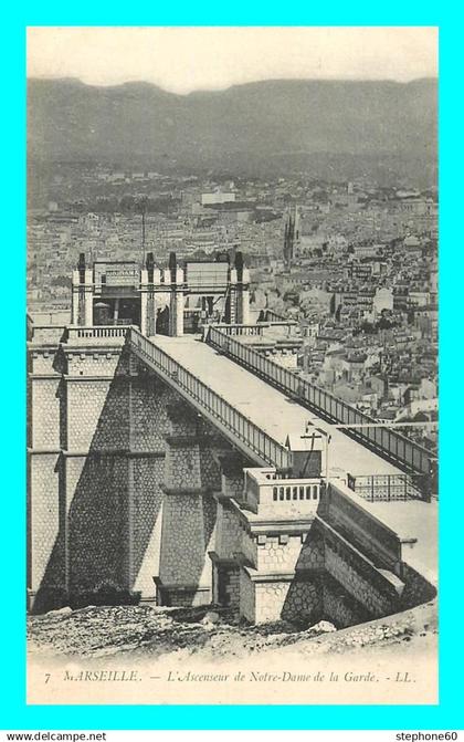 a807 / 543 13 - MARSEILLE Ascenseur de Notre Dame de la Garde