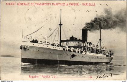 CPA MARSEILLE - Societe générale de Transports Maritimes a Vapeur (988427)