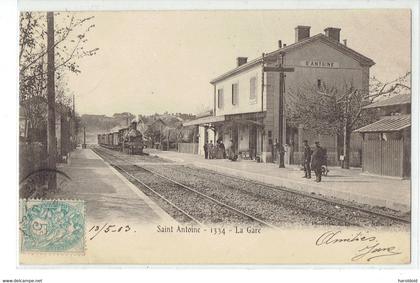 CPA 13 - SAINT ANTOINE - 1334 - LA GARE