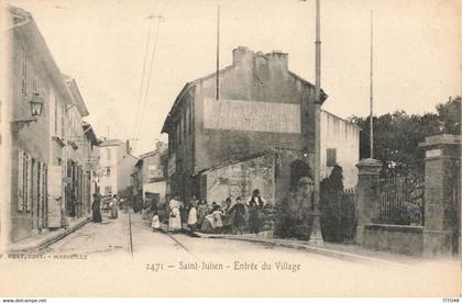 France (13 Marseille) - Saint-Julien - Entrée du Village