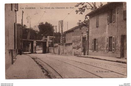 MARSEILLE / LA POMME(13) - RARE - LE PONT DU CHEMIN DE FER