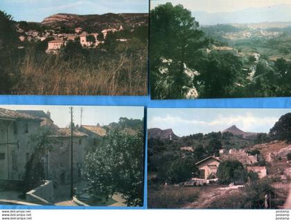 Marseille-LA TREILLE-9 cartes neuves différentes vues du village et alentours-années 60-éditJasyber