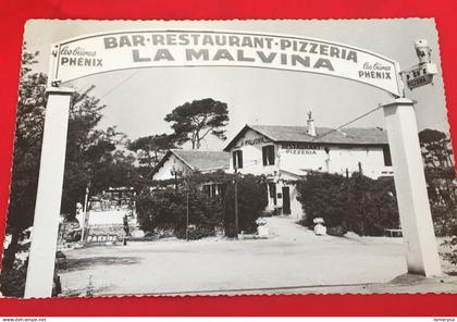 Marseille les 3 Lucs Bar restaurant pizzeria La Malvina [13] Bouches-du-Rhône Bières Phénix,La Valentine Carte Postale