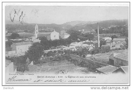 13 // MARSEILLE  SAINT ANTOINE  L'évlise et ses environs  439