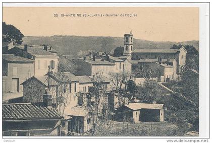 13 //  MARSEILLE   SAINT ANTOINE    Quartier de l'église   N° 22