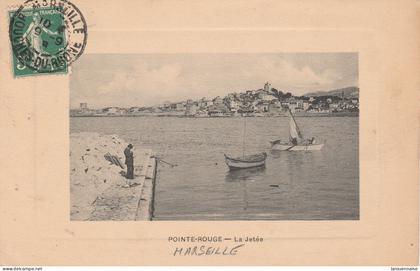 13 - MARSEILLE - La Pointe Rouge - La Jetée