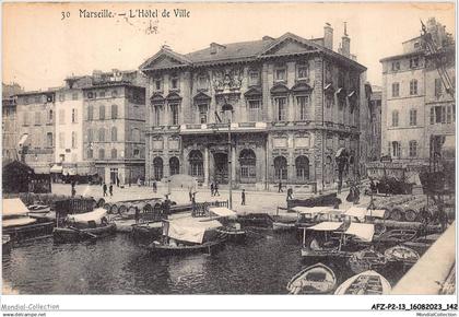 AFZP2-13-0155 - MARSEILLE - l'hôtel de ville