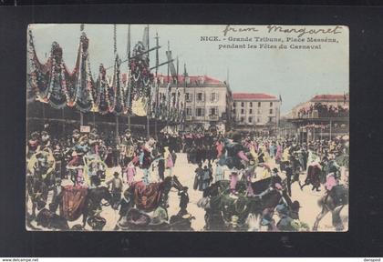 Carte Postale Nice Grand Tribune Carnaval