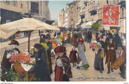 Nice - Le Marché aux fleurs