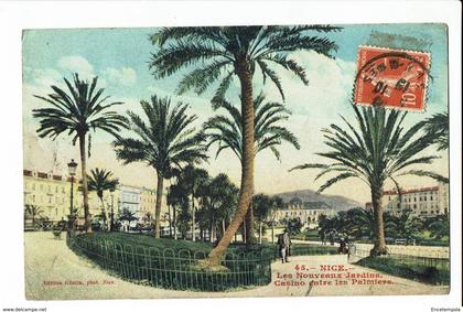 CPA - Carte Postale -France -   Nice - Les nouveaux Jardins-1919-  S 2392