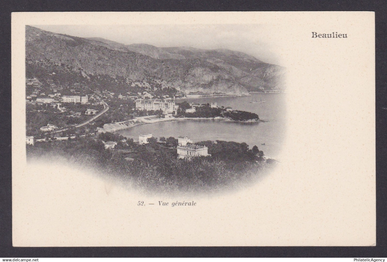 FRANCE, Postcard, Beaulieu-sur-Mer, General view