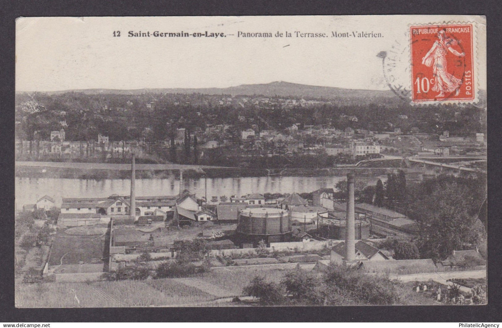 FRANCE, Postcard RPPC, Saint-Germain-en-Laye, Mont-Valérien