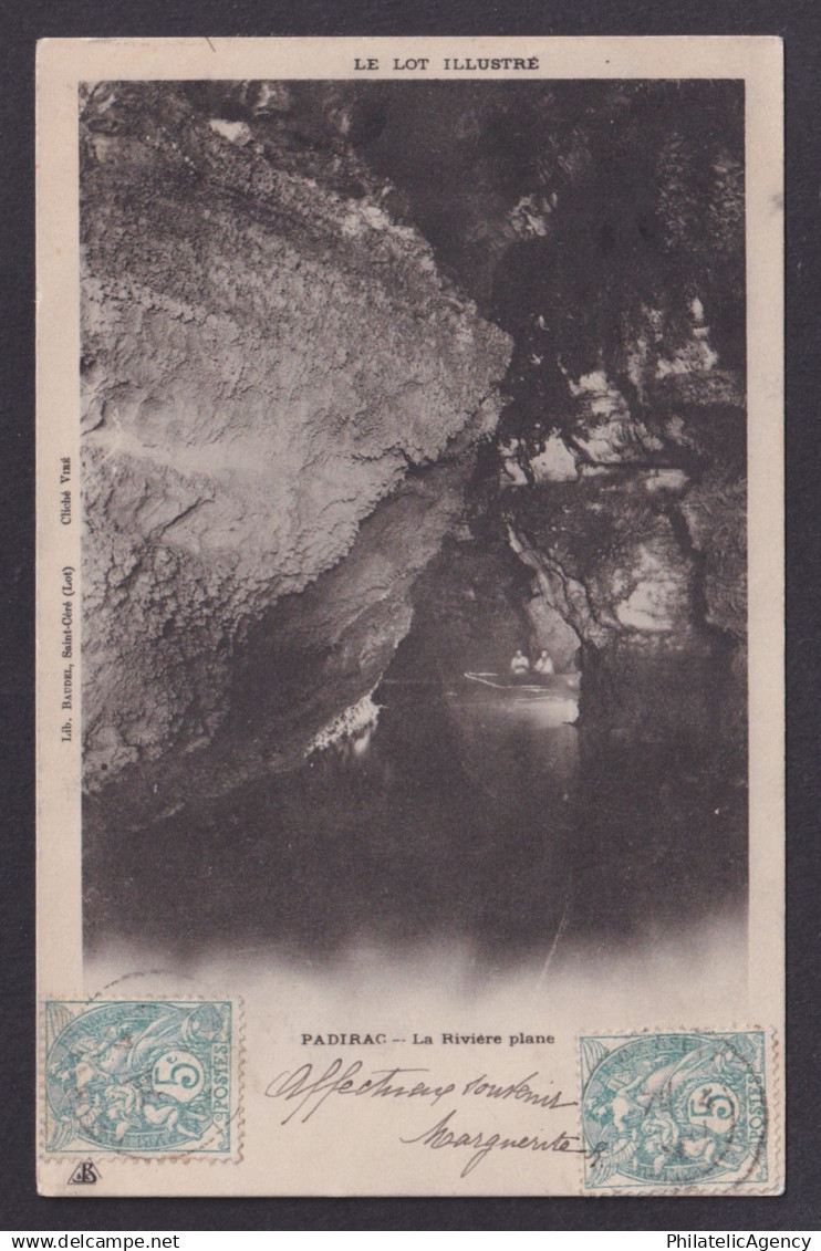 FRANCE, RPPC Postcard, Gramat, Padirac Cave