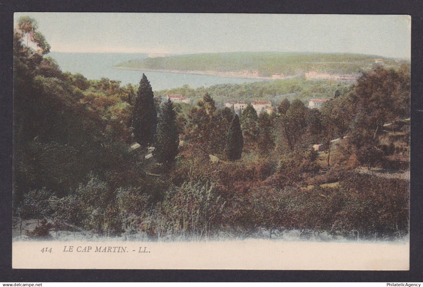 FRANCE, Vintage postcard, Roquebrune-Cap-Martin, Cape Martin