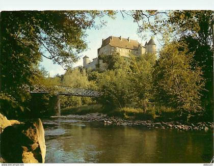 03 - Chantelle - L'Abbaye Saint Vincent - L'Abbaye et la passerelle sur la Bouble - CPM - Voir Scans Recto-Verso