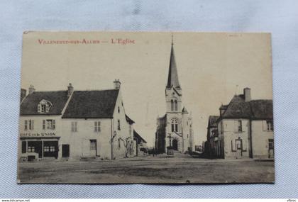 Villeneuve sur Allier, l'église, Allier 03