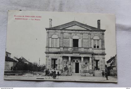 Baroville, la mairie, Aube 10