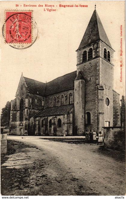 CPA Bagneux la fosse- Eglise FRANCE (1008076)