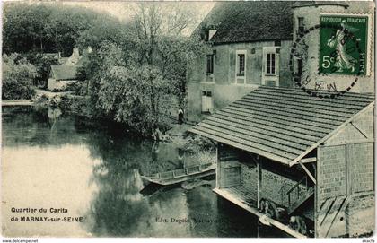 CPA Quartier du Carita de MARNAY sur Saine Aube (101003)