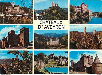 12 - Aveyron - Chateaux en Aveyron - Multivues - CPM - Voir Scans Recto-Verso