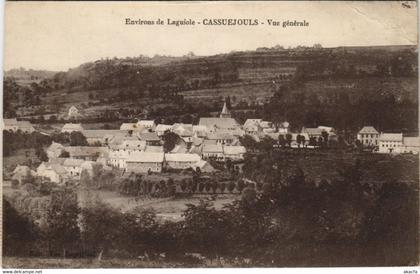 CPA Environs de LAGUIOLE - Cassuejouls - Vue générale (133249)