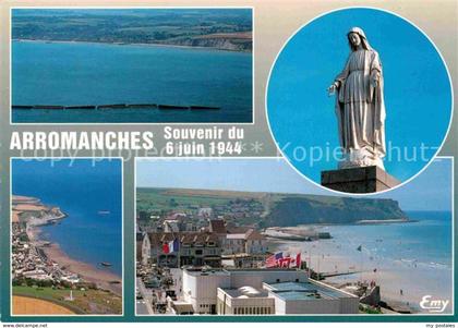 12853091 Arromanches-les-Bains Port Winston Notre-Dame des Flots  Arromanches-le