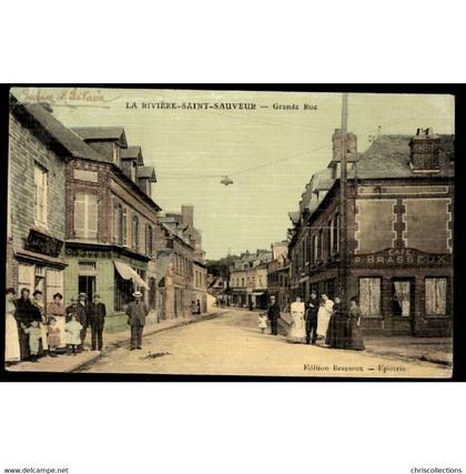 14 - LA RIVIERE SAINT SAUVEUR (Calvados) - Grande Rue