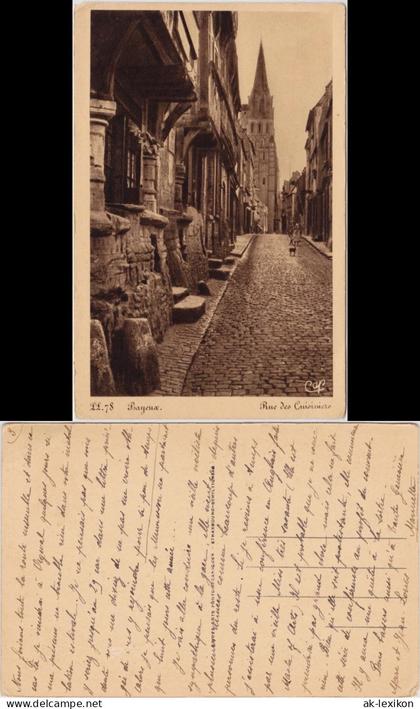 Bayeux Bayeux Rue des Cuisiniers/Straßenpartie - Rue des Cuisiniers 1926