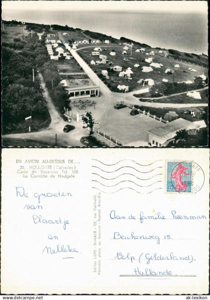 Houlgate Houlgate Camp de Vacances Campingplatz Luftaufnahme 1960