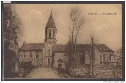 15 -  Lescure - Eglise