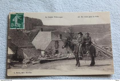 le Cantal pittoresque, en route pour la ville, Cantal 15