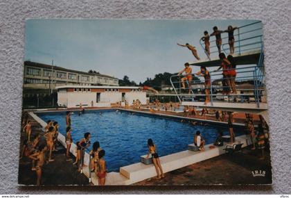 Cpm, Chabanais, la piscine, Charente 16