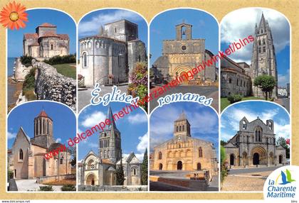 Eglise romanes - Charente Maritime - (17) Charente Maritime